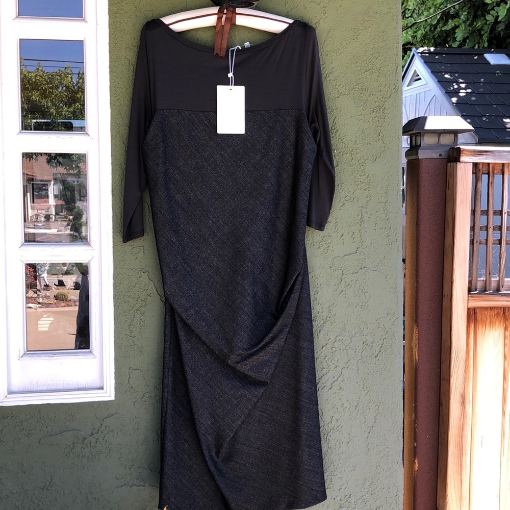 NWT MaxMara Haute Couture Little Black Dress